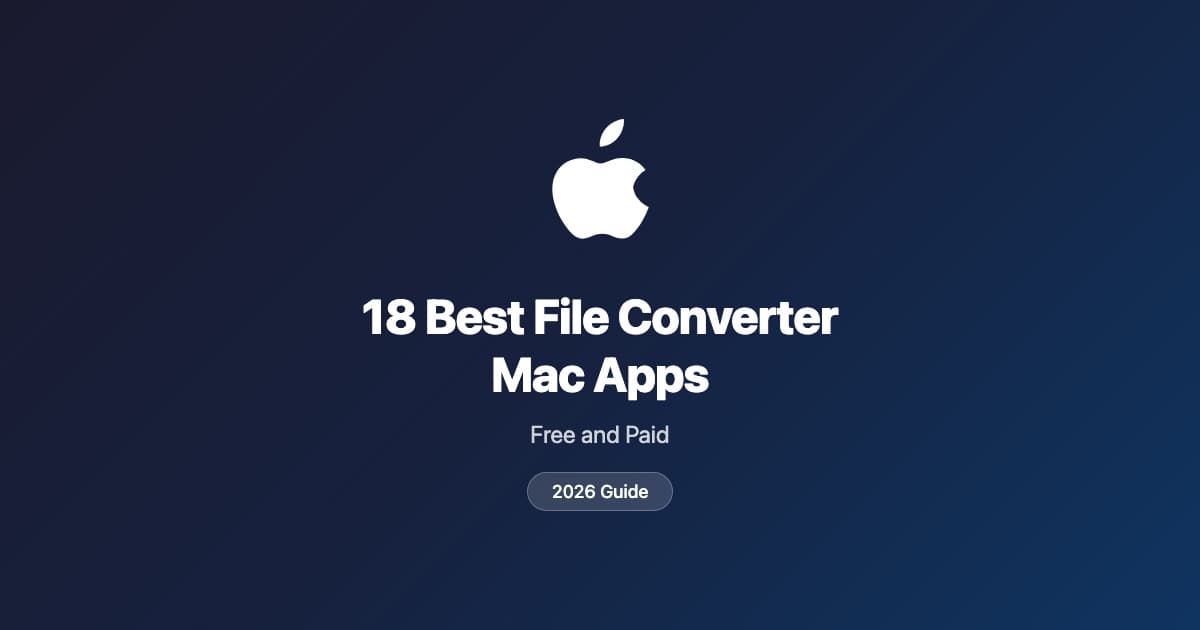 18 best file converter Mac apps