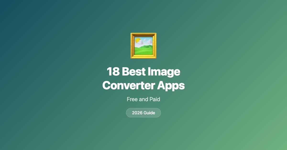 18 best image converter apps