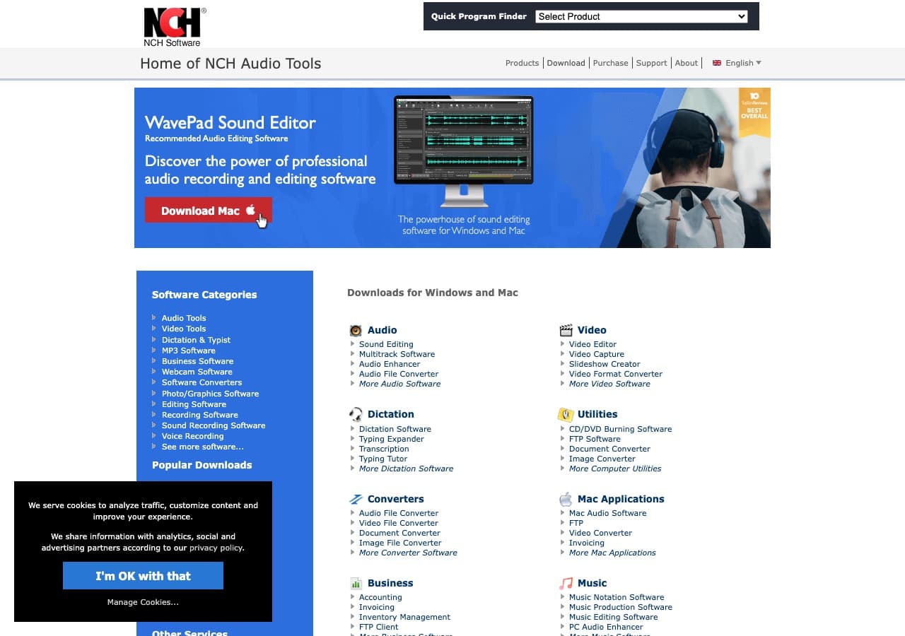 Prism Video Converter homepage