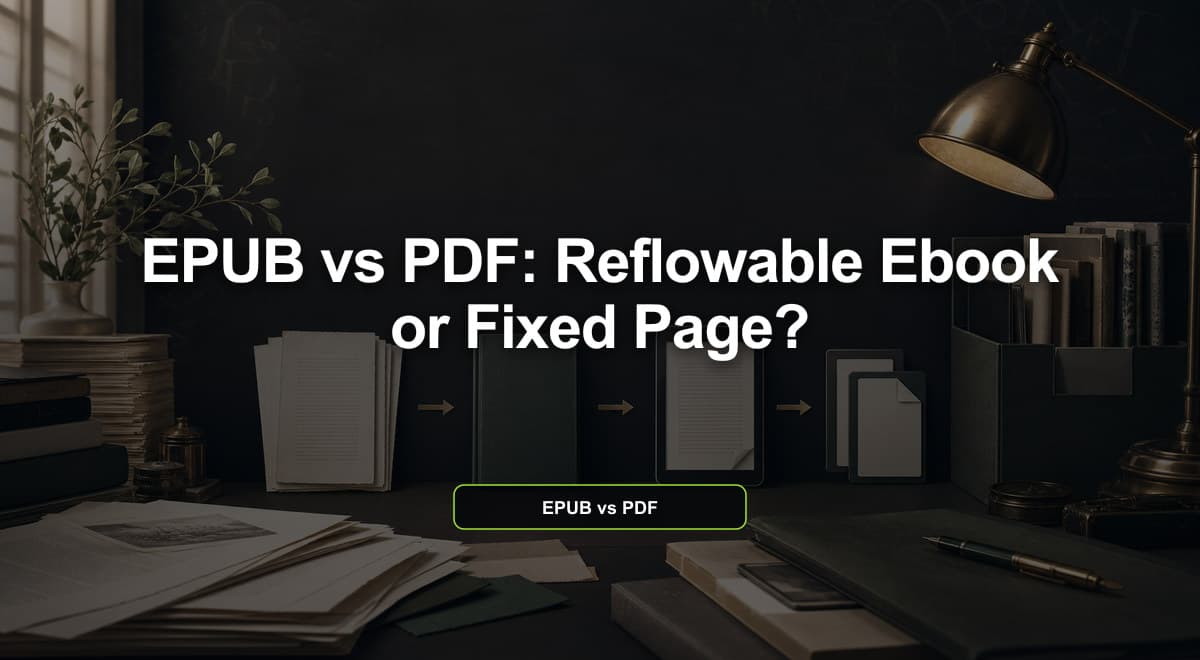 EPUB vs PDF: Which Should You Use?