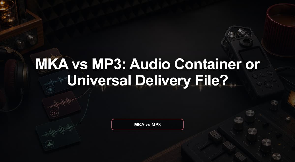 MKA vs MP3: What's the Difference?