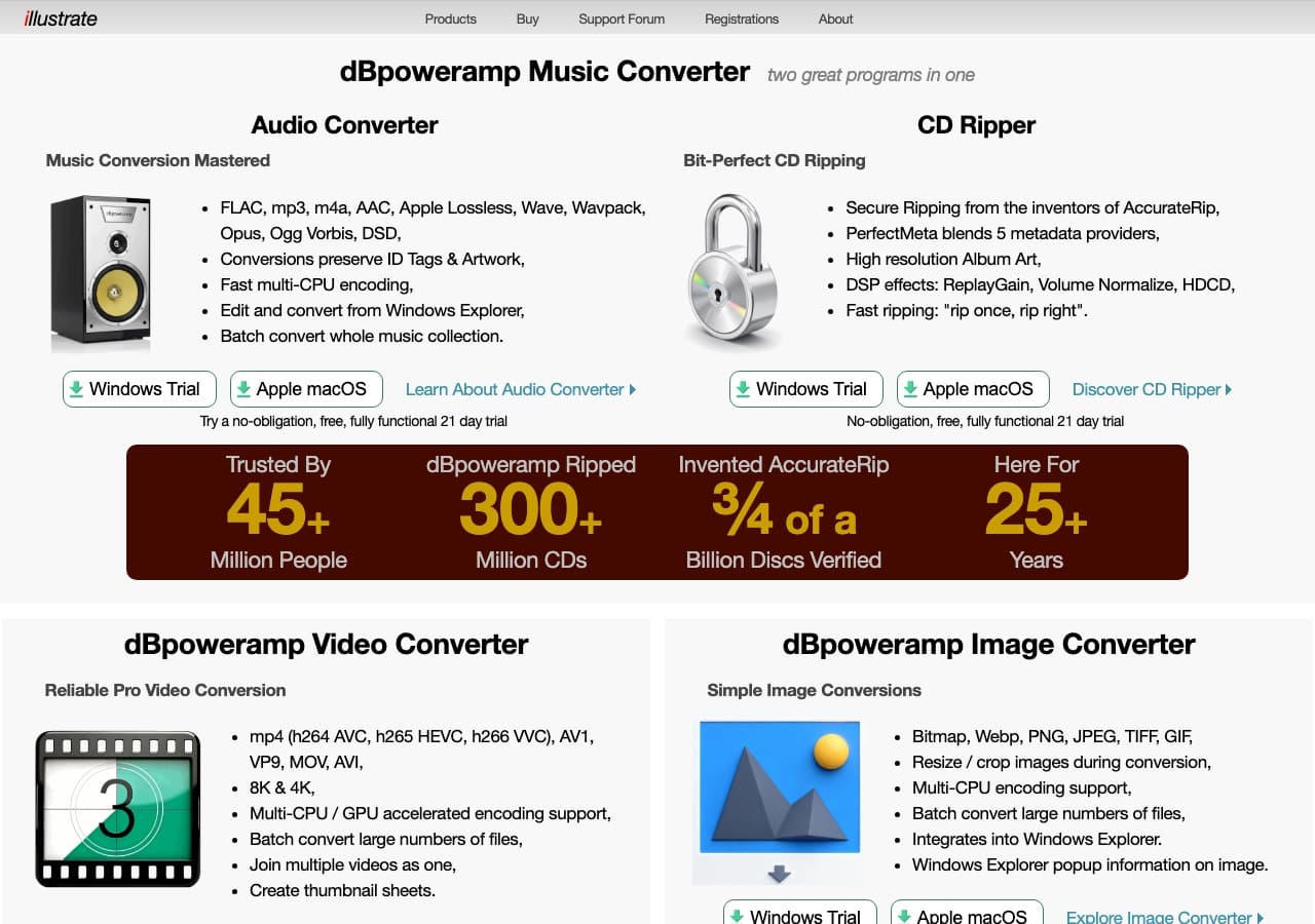 dBpoweramp screenshot