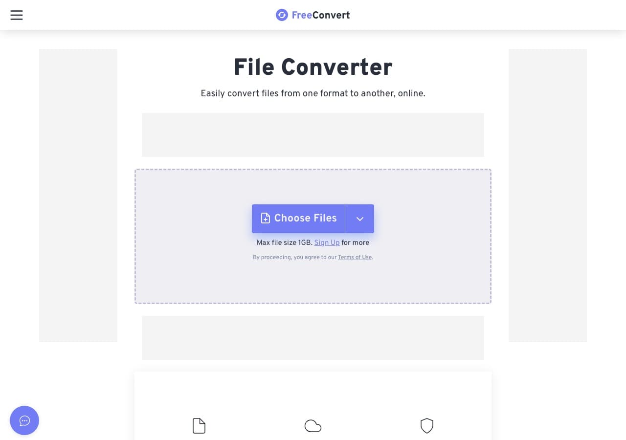 FreeConvert screenshot