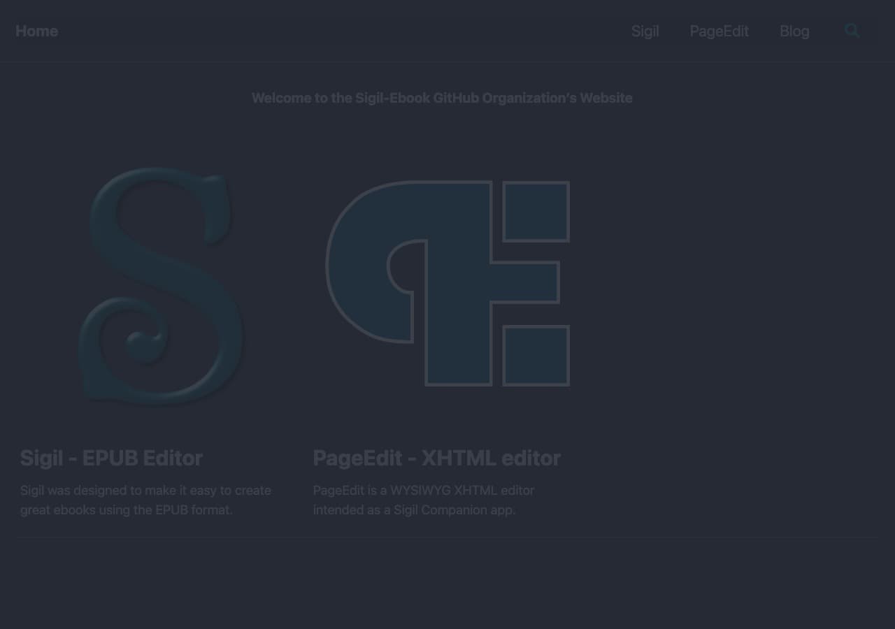 Sigil homepage