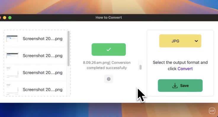Convert Multiple Files at a time with How to Convert