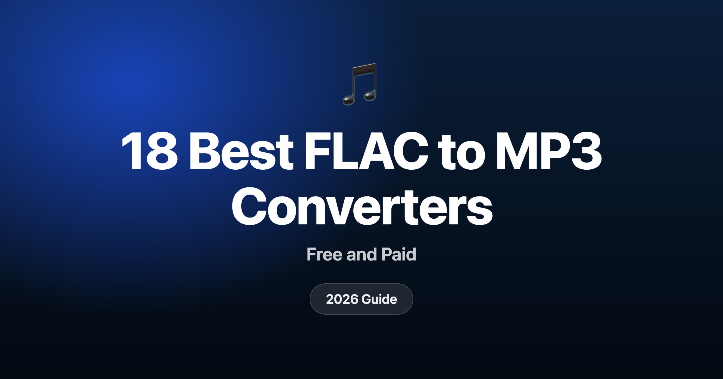 18 best FLAC to MP3 converters