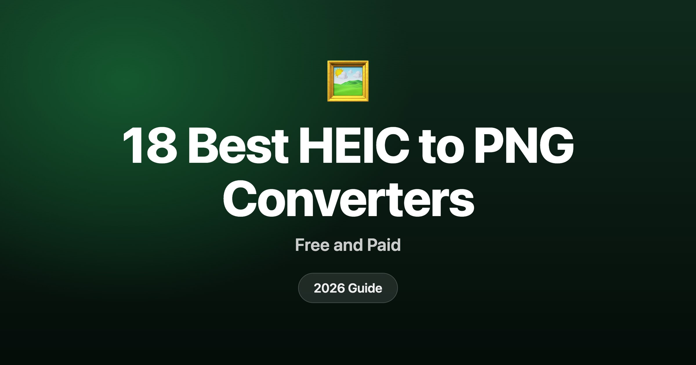 18 best HEIC to PNG converters in 2026
