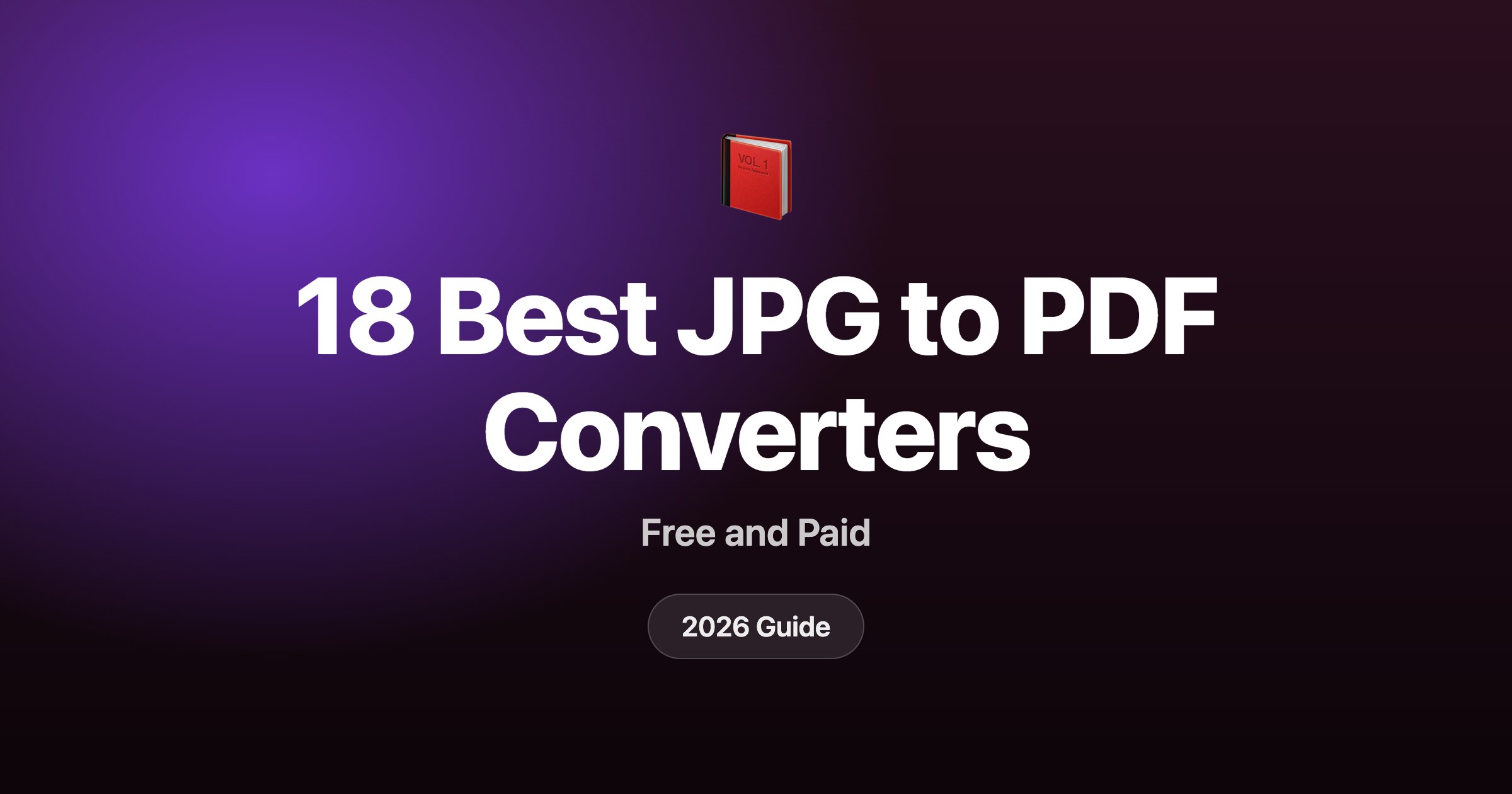 18 best JPG to PDF converters in 2026