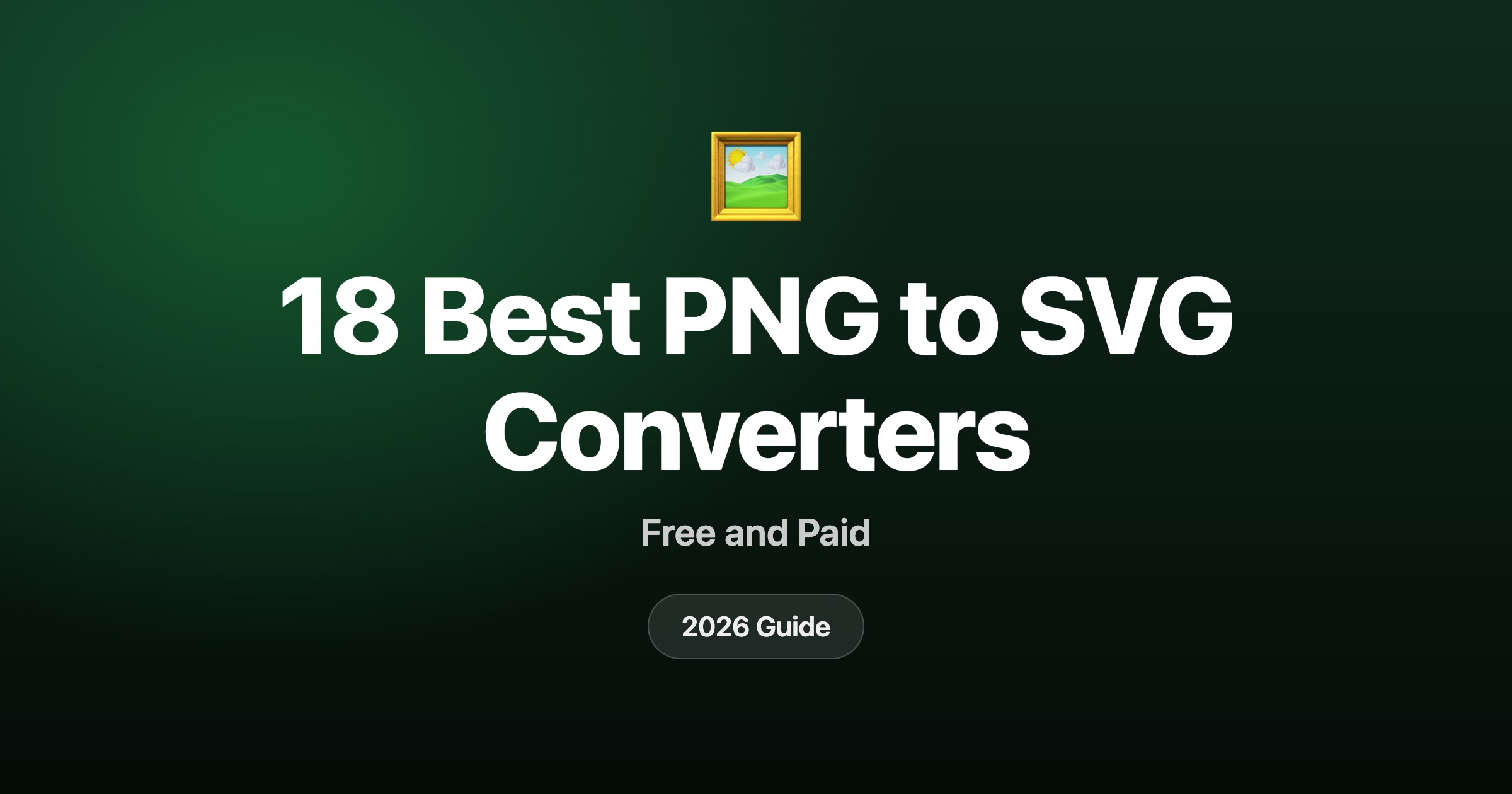 18 best PNG to SVG converters in 2026