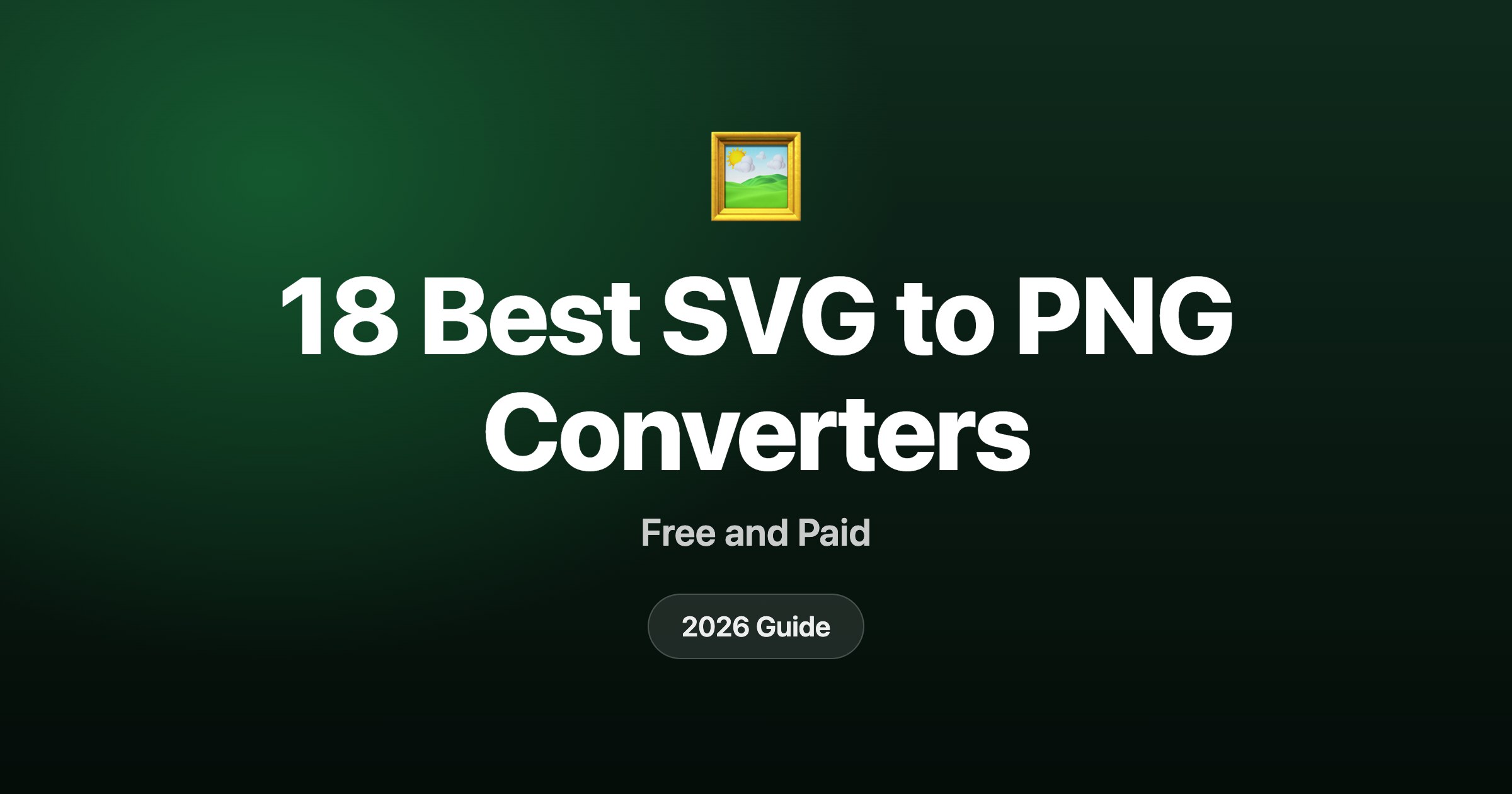 18 best SVG to PNG converters in 2026