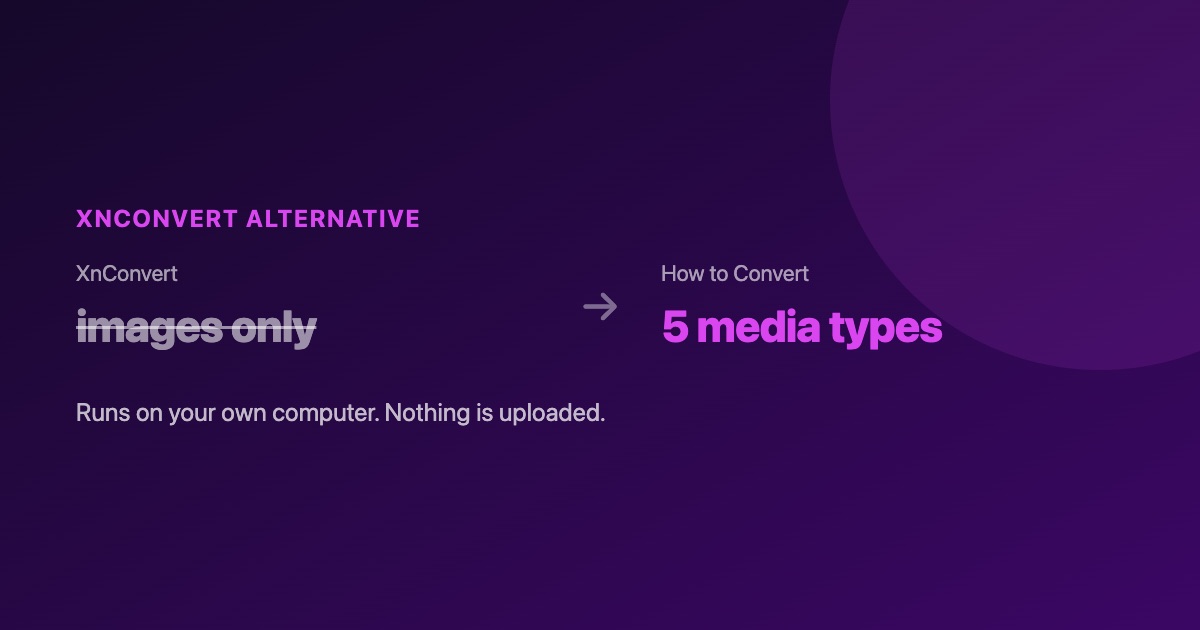 Best XnConvert alternatives